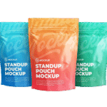 three-realistic-standup-zipper-pouch-bag-mockup-front-view